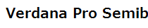 Verdana Pro Semibold